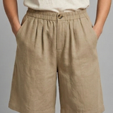 Damen Shorts mit elastischem Bund und Seitentaschen