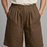 Damen Shorts mit elastischem Bund und Seitentaschen