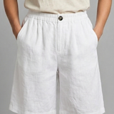Damen Shorts mit elastischem Bund und Seitentaschen