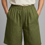 Damen Shorts mit elastischem Bund und Seitentaschen