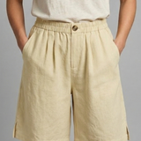 Damen Shorts mit elastischem Bund und Seitentaschen