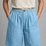 Damen Shorts mit elastischem Bund und Seitentaschen