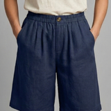 Damen Shorts mit elastischem Bund und Seitentaschen