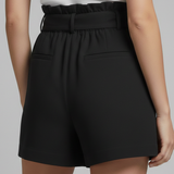 Damen Shorts mit Bindegürtel und Seitentaschen