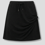 Damenrock mit Kordelzugbund und integrierten Shorts