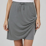 Damenrock mit Kordelzugbund und integrierten Shorts