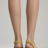 Damen Slingback Sandalen mit verstellbarem Riemen