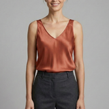 Damen Tanktop mit V-Ausschnitt und ärmellosem Design