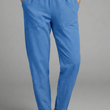 Damenhose mit elastischem Bund und Seitentaschen