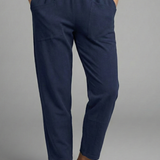 Damenhose mit elastischem Bund und Seitentaschen