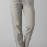 Damenhose mit elastischem Bund und Seitentaschen