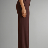 Damenhose mit Hohem Bund und Geradem Bein