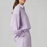 Damen Zweiteiliges Set mit Knopfleiste und Shorts