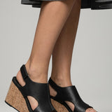 Damen Wedge Sandalen mit konturiertem Fußbett und verstellbaren Riemen