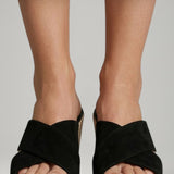 Damen Wedge Sandalen mit Riemen-Obermaterial und gepolsterter Innensohle