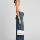 Damen Weite Jeans mit Taschen und Fleece-Futter