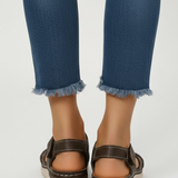 Damen Retro Riemensandalen mit Schnallenverschluss