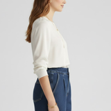 Hochgeschnittene Denim-Shorts mit umgeschlagenem Saum für Frauen