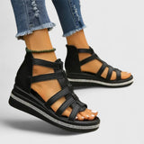 Damen Orthopädische Sandalen mit Keilsohle für den Sommer