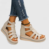 Damen Orthopädische Sandalen mit Keilsohle für den Sommer